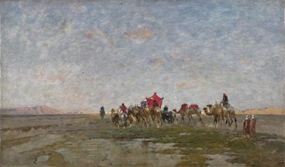 Carovana nel deserto da Alberto Pasini